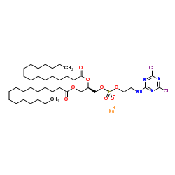 1,2-二棕榈酰基-sn-甘油-3-磷酸乙醇胺-N-(氰基)(钠盐)图片