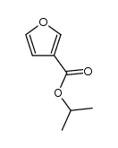 isopropyl furan-3-carboxylate Structure