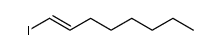 1-Iodo-1-octene Structure