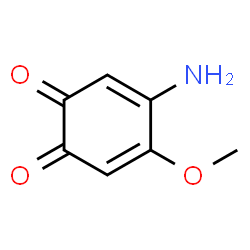 3,5-Cyclohexadiene-1,2-dione,4-amino-5-methoxy- structure