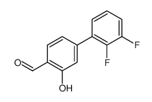 4-(2,3-difluorophenyl)-2-hydroxybenzaldehyde Structure