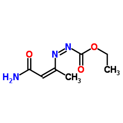 Diazenecarboxylic acid,(3-amino-1-methyl-3-oxo-1-propenyl)-,ethyl ester (9CI) picture