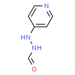 Hydrazinecarboxaldehyde, 2-(4-pyridinyl)- (9CI)结构式