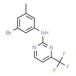 N-(3-溴-5-甲基苯基)-4-(三氟甲基)嘧啶-2-胺图片