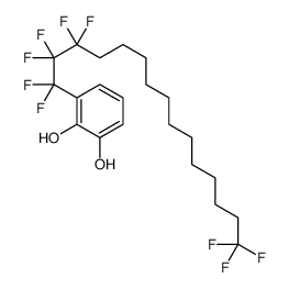 3-(nonafluoropentadecyl)catechol结构式