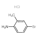 4-bromo-2-methylaniline hydrochloride structure