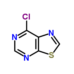 7-氯噻唑并[5,4-d]嘧啶结构式