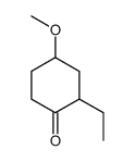 2-Ethyl-4-methoxycyclohexanone Structure