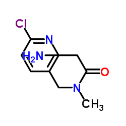 N-[(6-Chloro-3-pyridinyl)methyl]-N-methylglycinamide Structure