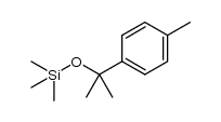 trimethyl(2-(p-tolyl)propan-2-yloxy)silane Structure