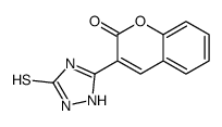 3-(5-sulfanylidene-1,2-dihydro-1,2,4-triazol-3-yl)chromen-2-one Structure