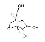 3,6-Anhydro-D-galactose-10% aqueous solution结构式