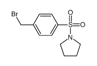 1-(4-Bromomethyl-benzenesulfonyl)-pyrrolidine structure