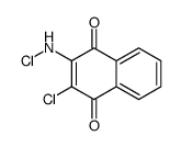 1,4-Naphthalenedione, 2-chloro-3-(chloroamino)-结构式