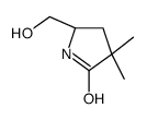 (5S)-5-(hydroxymethyl)-3,3-dimethylpyrrolidin-2-one结构式