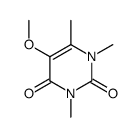 5-methoxy-1,3,6-trimethylpyrimidine-2,4-dione结构式