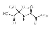 N-Methacryloyl-2-methylalanine结构式