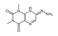 7-hydrazinyl-1,3-dimethylpteridine-2,4-dione Structure