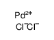 palladium(2+),tetrachloride结构式