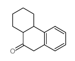 9(5H)-Phenanthrenone,4b,6,7,8,8a,10-hexahydro-, cis- (9CI)结构式