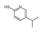 2(1H)-Pyridinethione,5-(1-methylethyl)-(9CI)结构式