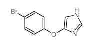 4-(4-溴苯氧基)-1H-咪唑结构式