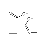 1-N,1-N'-dimethylcyclobutane-1,1-dicarboxamide Structure