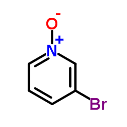 3-Bromopyridine 1-oxide Structure