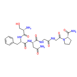 L-丝氨酰-L-苯丙氨酰-L-天冬氨酰胺酰甘氨酰甘氨酰-L-脯氨酰胺图片