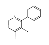 3,4-dimethyl-2-phenyl-pyridine Structure