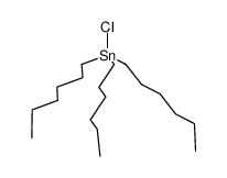 Trihexyltin Structure