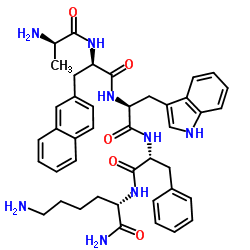 (Des-Ala3)-GHRP-2 structure