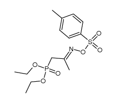 diethyl (2-((tosyloxy)imino)propyl)phosphonate结构式