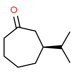 Cycloheptanone, 3-(1-methylethyl)-, (3S)- (9CI)结构式