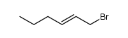 2-Hexenyl bromide Structure