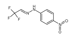 trifluoro-acetaldehyde-(4-nitro-phenylhydrazone)结构式