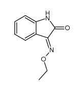 indoline-2,3-dion-3-(O-ethyl oxime ) Structure