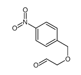 2-[(4-nitrophenyl)methoxy]acetaldehyde Structure