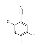 2-chloro-5-fluoro-6-methylpyridine-3-carbonitrile picture