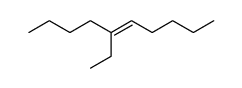 5-ethyl-dec-5-ene Structure