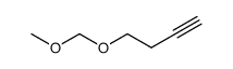 4-(methoxymethyloxy)but-1-yne结构式