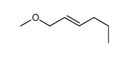 (E)-1-Methoxy-2-hexene structure