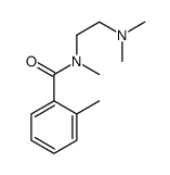 N-[2-(dimethylamino)ethyl]-N,2-dimethylbenzamide Structure