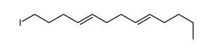 1-iodotrideca-4,8-diene Structure