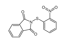 2-(2-NITROPHENYLTHIO)ISOINDOLINE-1,3-DIONE Structure