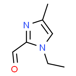 1H-Imidazole-2-carboxaldehyde,1-ethyl-4-methyl-(9CI)结构式