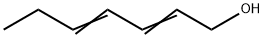 2,4-Heptadien-1-ol Structure