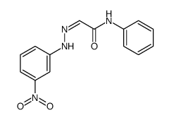 2-[(3-nitrophenyl)hydrazinylidene]-N-phenylacetamide结构式