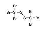 tribromo-(tribromosilyldisulfanyl)silane结构式