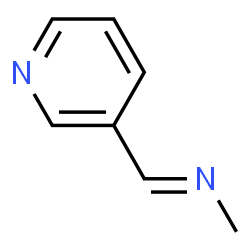 Methanamine, N-(3-pyridinylmethylene)-, [N(E)]- (9CI)结构式